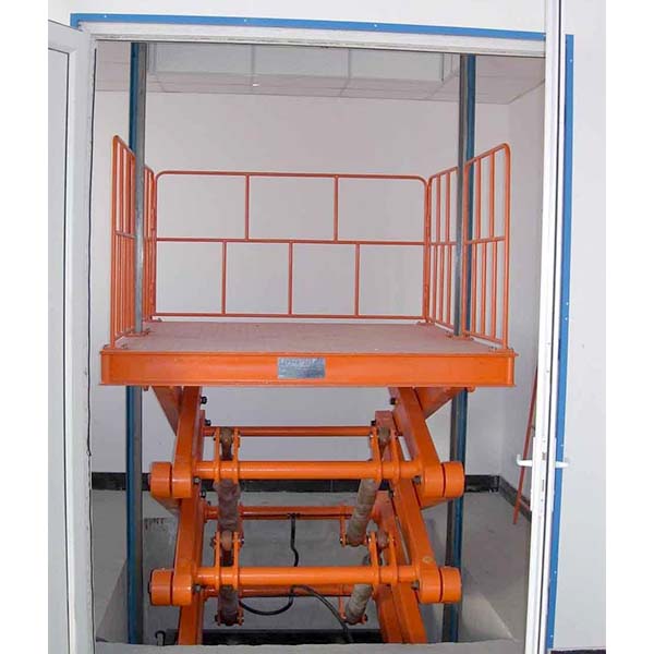 導軌式液壓升降貨梯出現下滑的原因及解決辦法