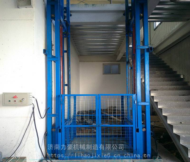 承德升降貨梯-5噸電動升降貨梯-電動貨梯報價-力豪機械